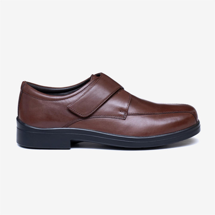 Tredd Well Peter Wide Shoes Dark Bro-1