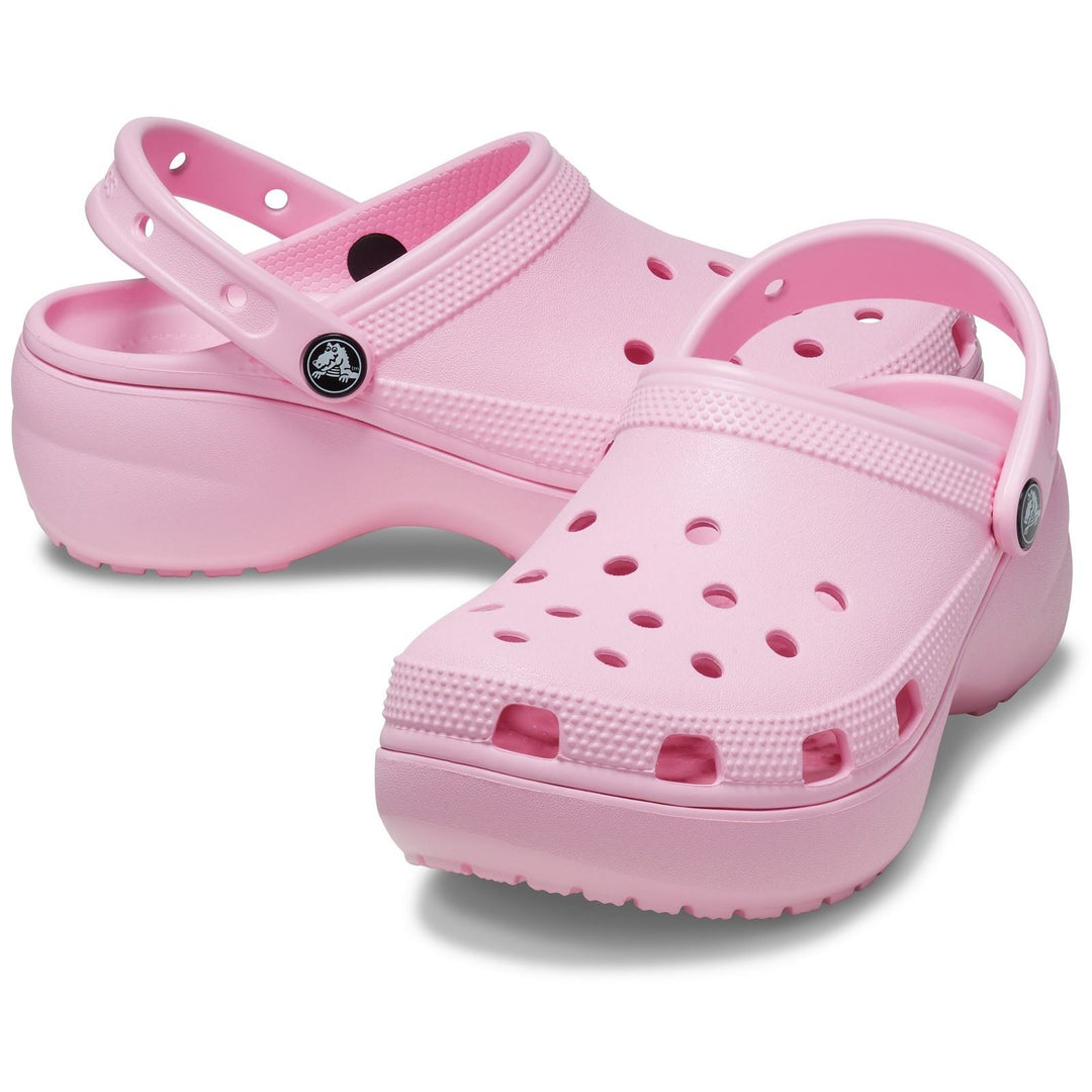 Women's Wide Fit Crocs 206750 Classic Platform Clog Sandals