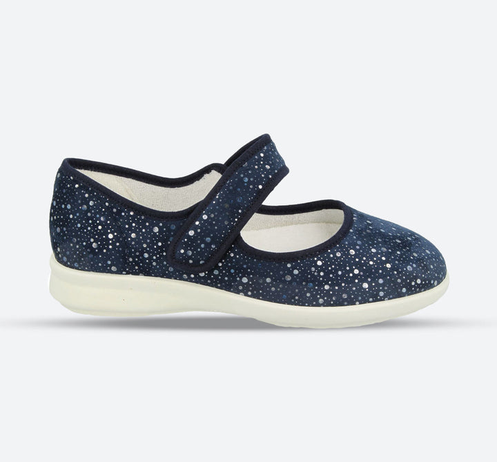 Womens Wide Fit DB Bombay Canvas Shoes