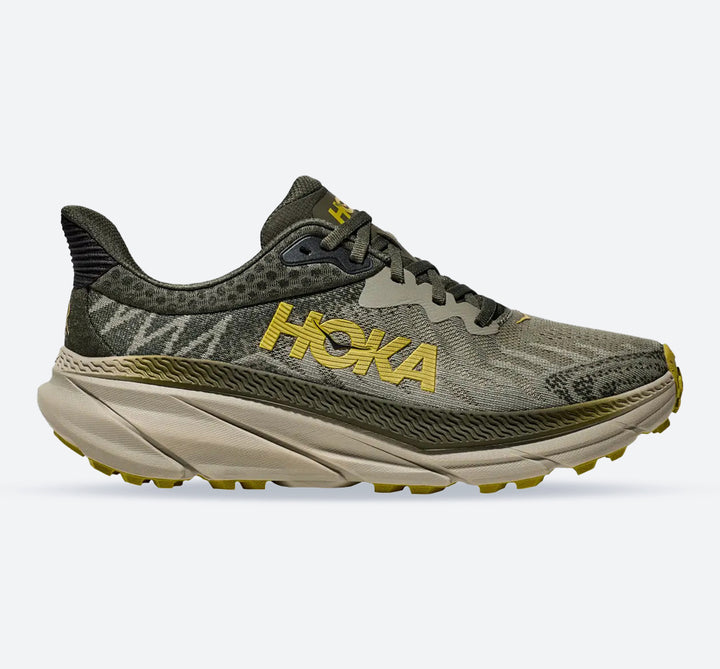 Men's Wide Fit Hoka Challenger 7 Trail Running Trainers