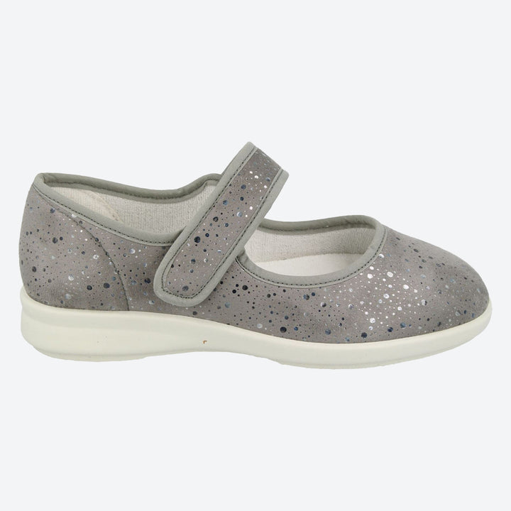 Womens Wide Fit DB Bombay Canvas Shoes