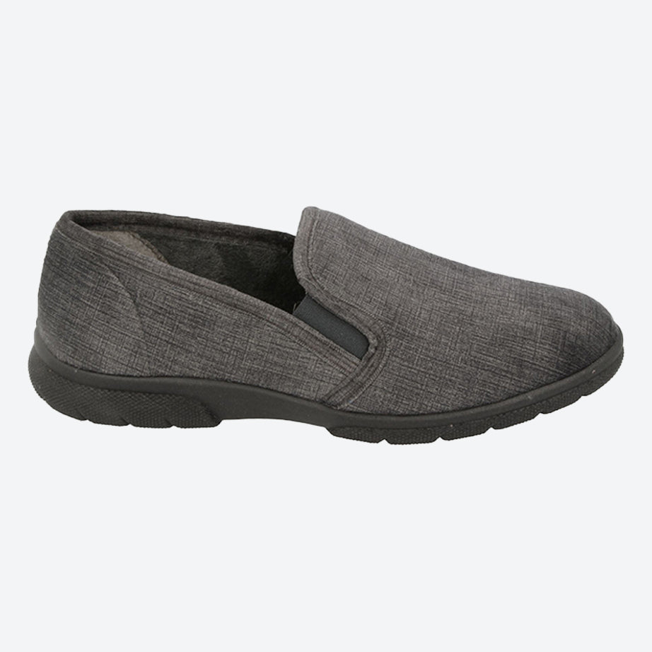 Mens Extra Wide Fit DB Kendal Slip On Slippers