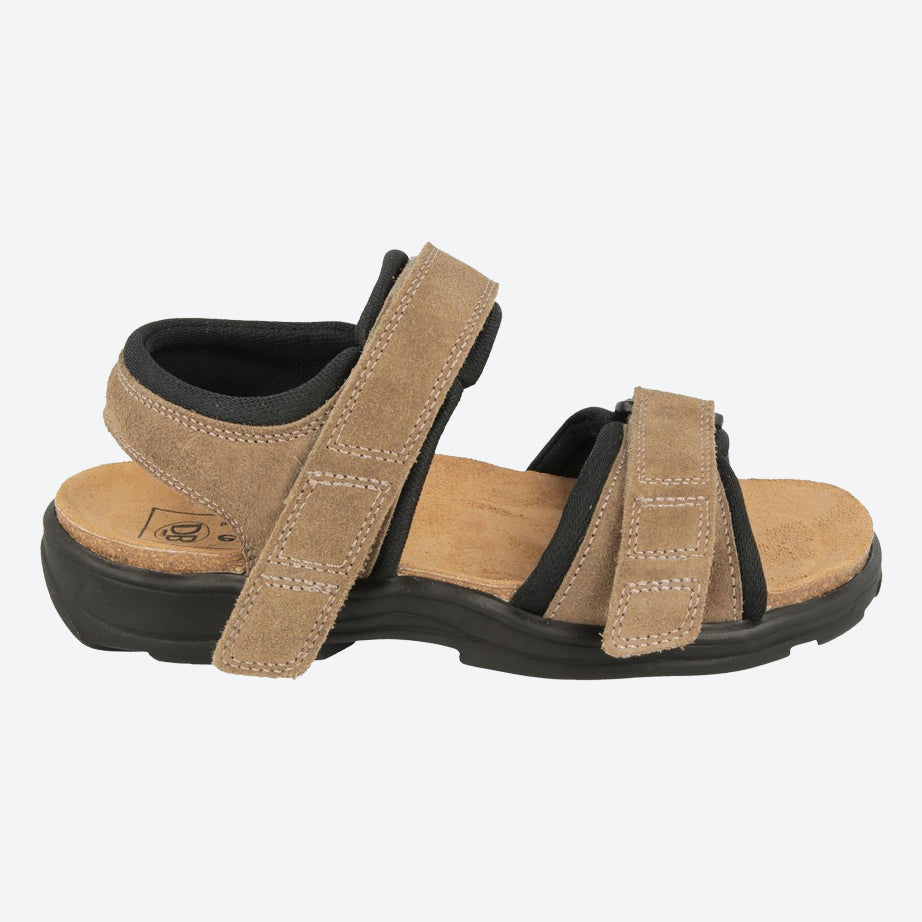 Womens Wide Fit DB Peel Sandals