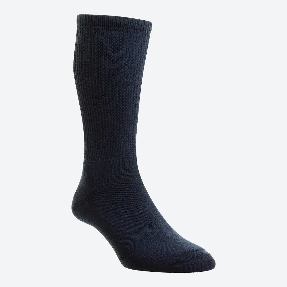 Mens HJ Hall HJ1351 Wide Fit Cotton Diabetic Socks