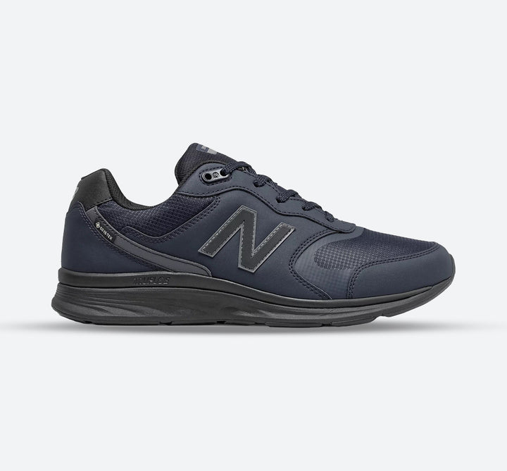 Mens Wide Fit New Balance MW880GD4 Waterproof Walking Navy Trainers