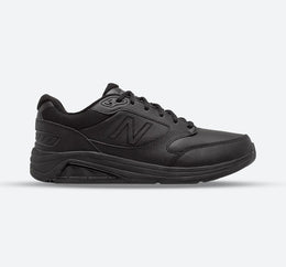 Mens Wide Fit New Balance MW928BK3 Black Walking Rollbar Stability Trainers