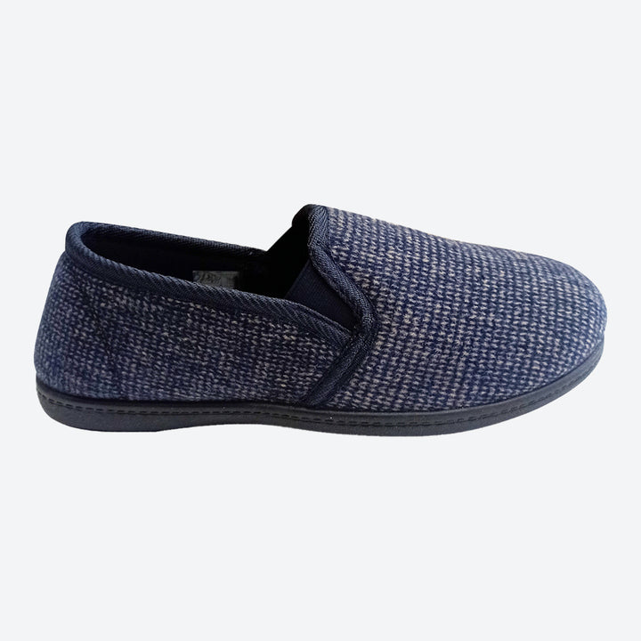 Mens Sleephhh Wide Fit Slip On House Slippers