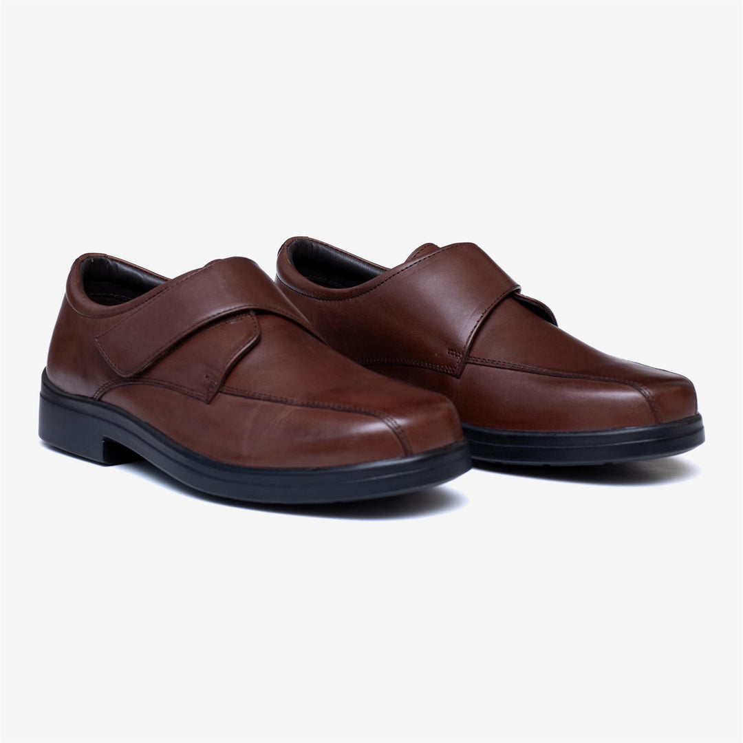 Tredd Well Peter Wide Shoes Dark Bro-7