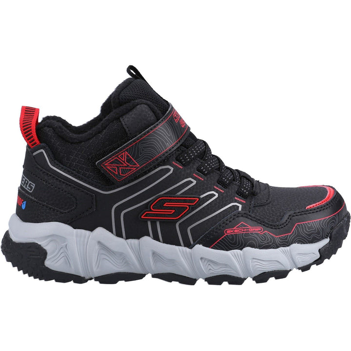 Skechers 406422L Wide Velocitrek Boots Black/Red-1