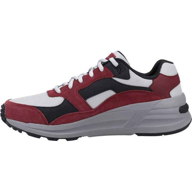 Skechers 237200 Wide Global Jogger Trainers Burgundy-4