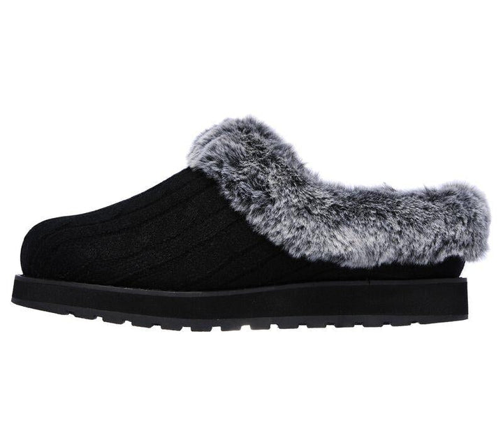 Skechers Keepsakes Extra Wide Ice Angel Mule Black-3