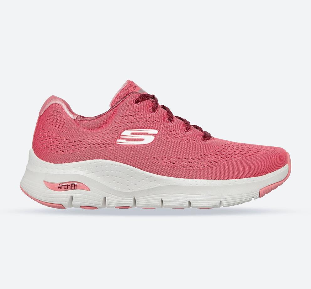 Skechers 149057 Wide Unny Outlook Sports Trainers Rose-main