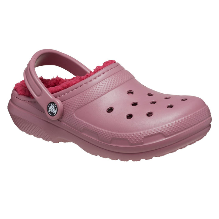 Women's Wide Fit Crocs 203591 Classic Lined Clog Sandals