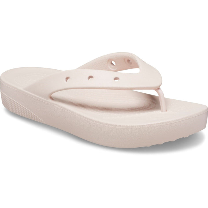 Women's Wide Fit Crocs 207714 Classic Platform Flip Flop