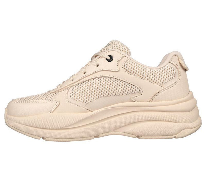 Skechers 177402 Wide Street Twisterz Lighten Up Trainers Sand-3