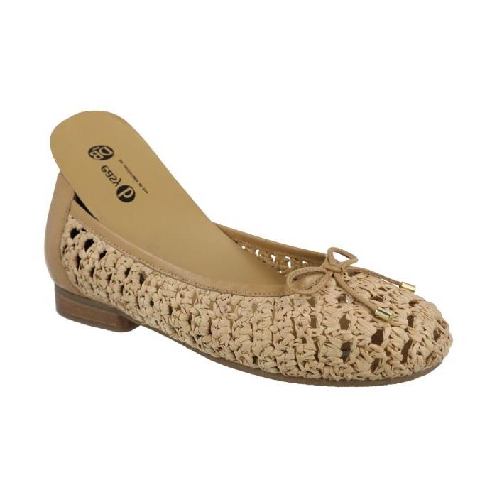 Women's Wide Fit DB Raffia Shoes