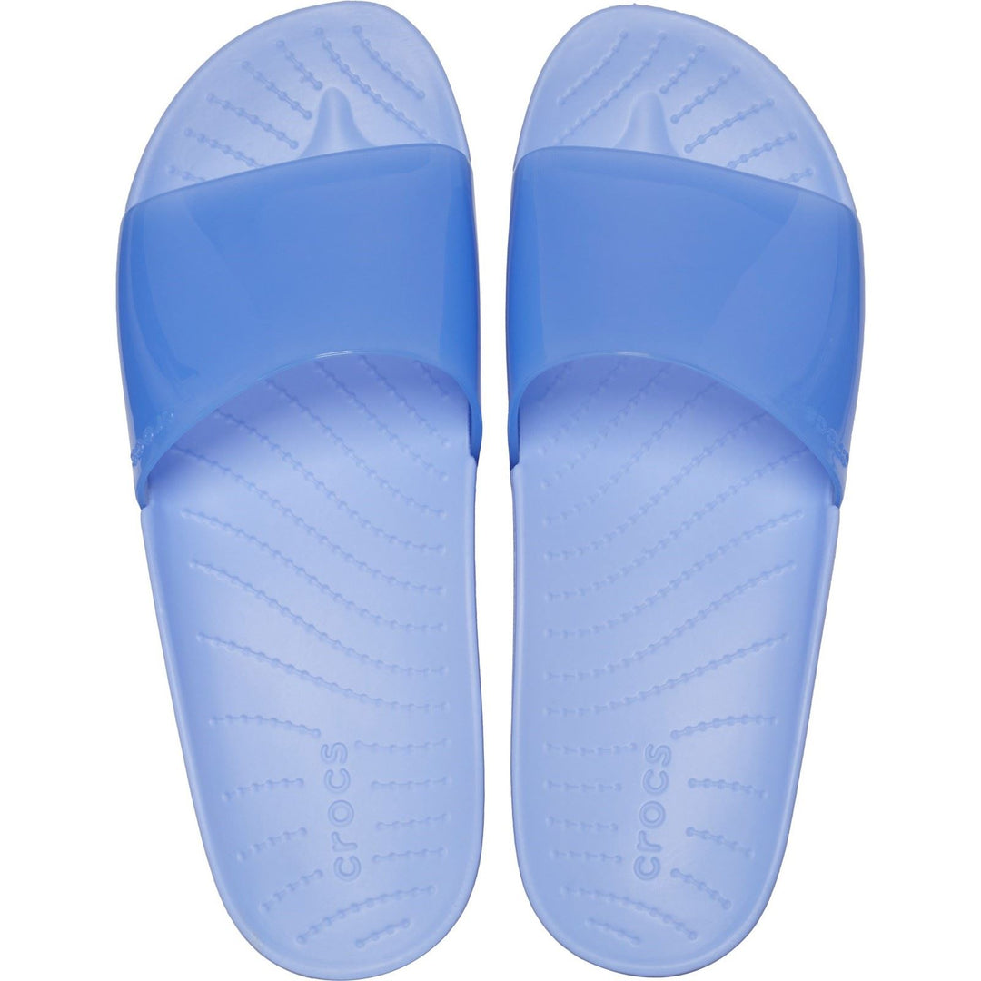 Women's Wide Fit Crocs 208538 Splash Gloss Slippers