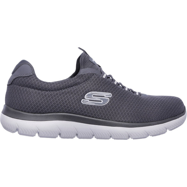 Men's Wide Fit Skechers 52811 Summits Slip On Sports Trainers ...