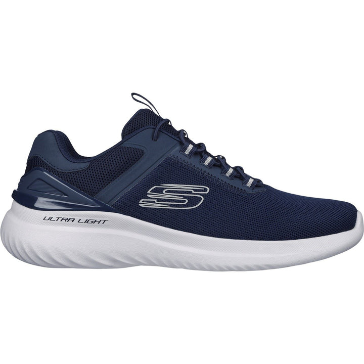 Skechers 232673 Wide Bounder Trainers Navy-1