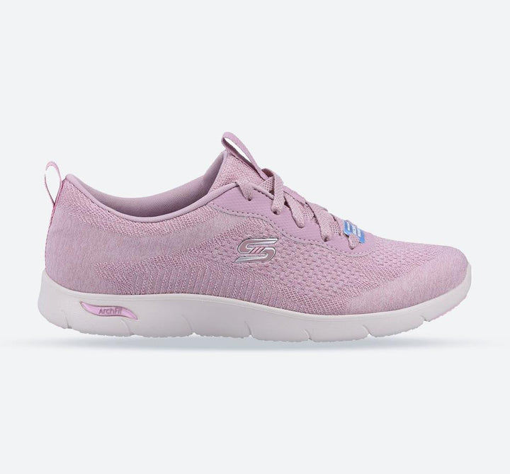 Skechers 104272 Wide Arch Fit Refine Trainers Mauve-main