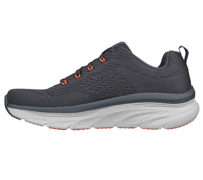 Skechers 232364 Wide D'lux Walker Meerno Trainers Charcoal Orange-3