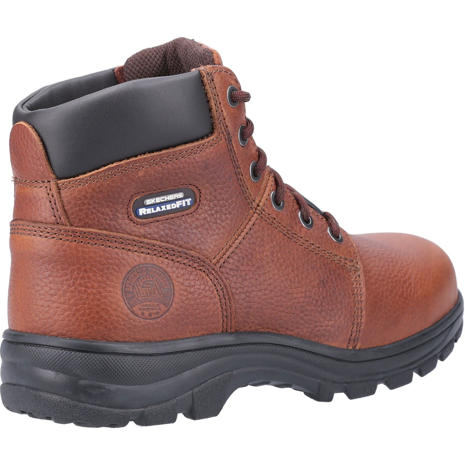 Skechers work boots relaxed fit on sale