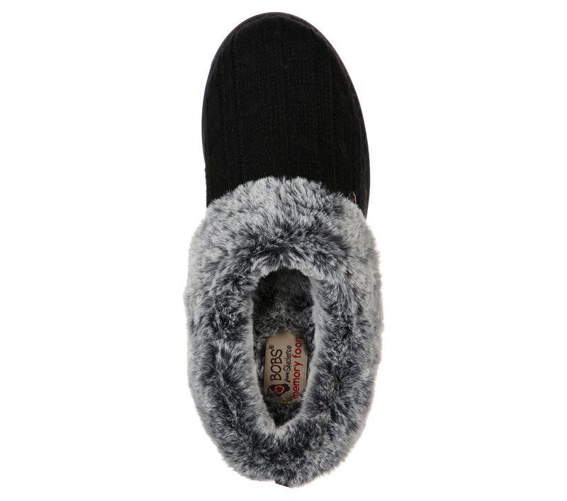 Skechers Keepsakes Extra Wide Ice Angel Mule Black-4