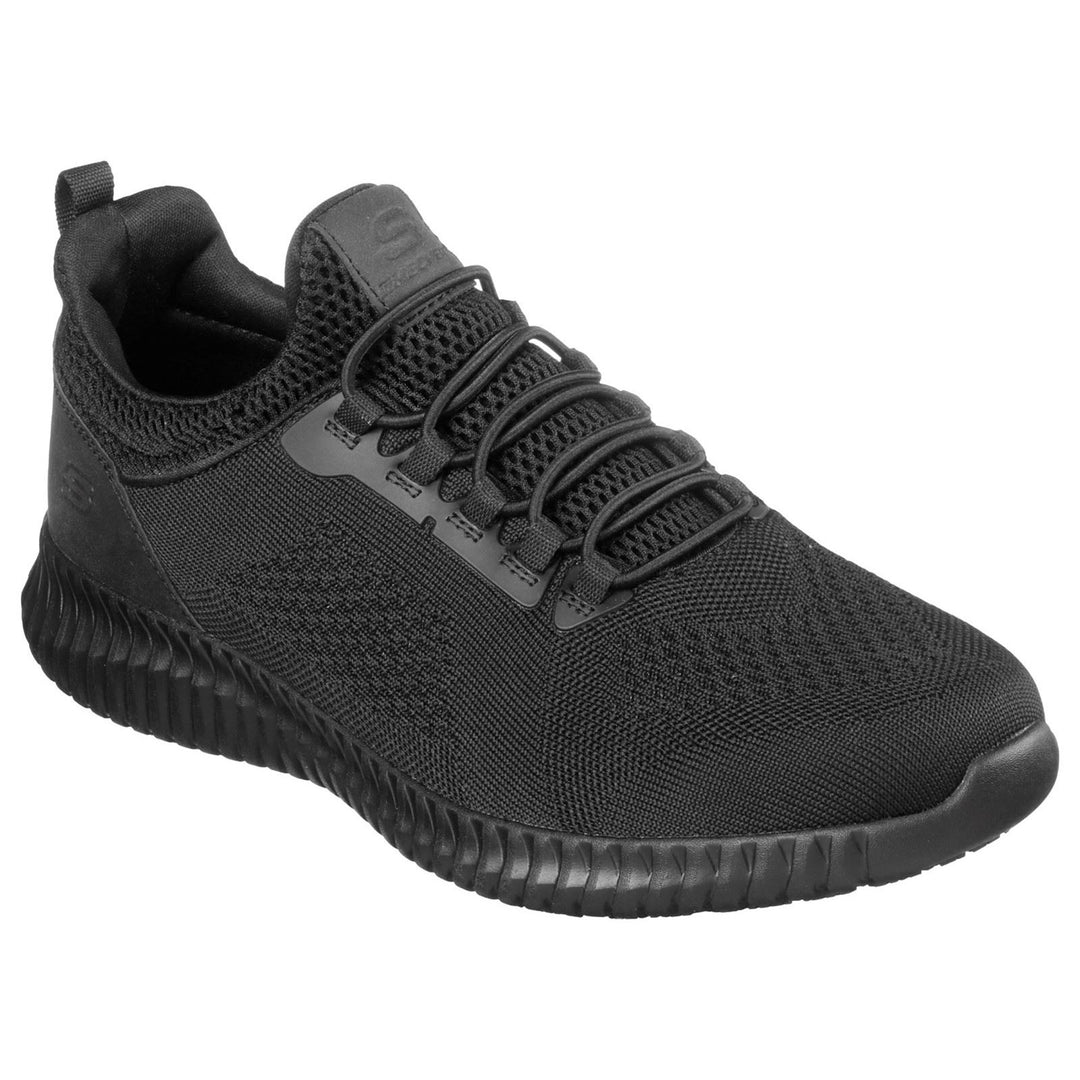 Skechers 77188EC Wide Cessnock Trainers Black-2