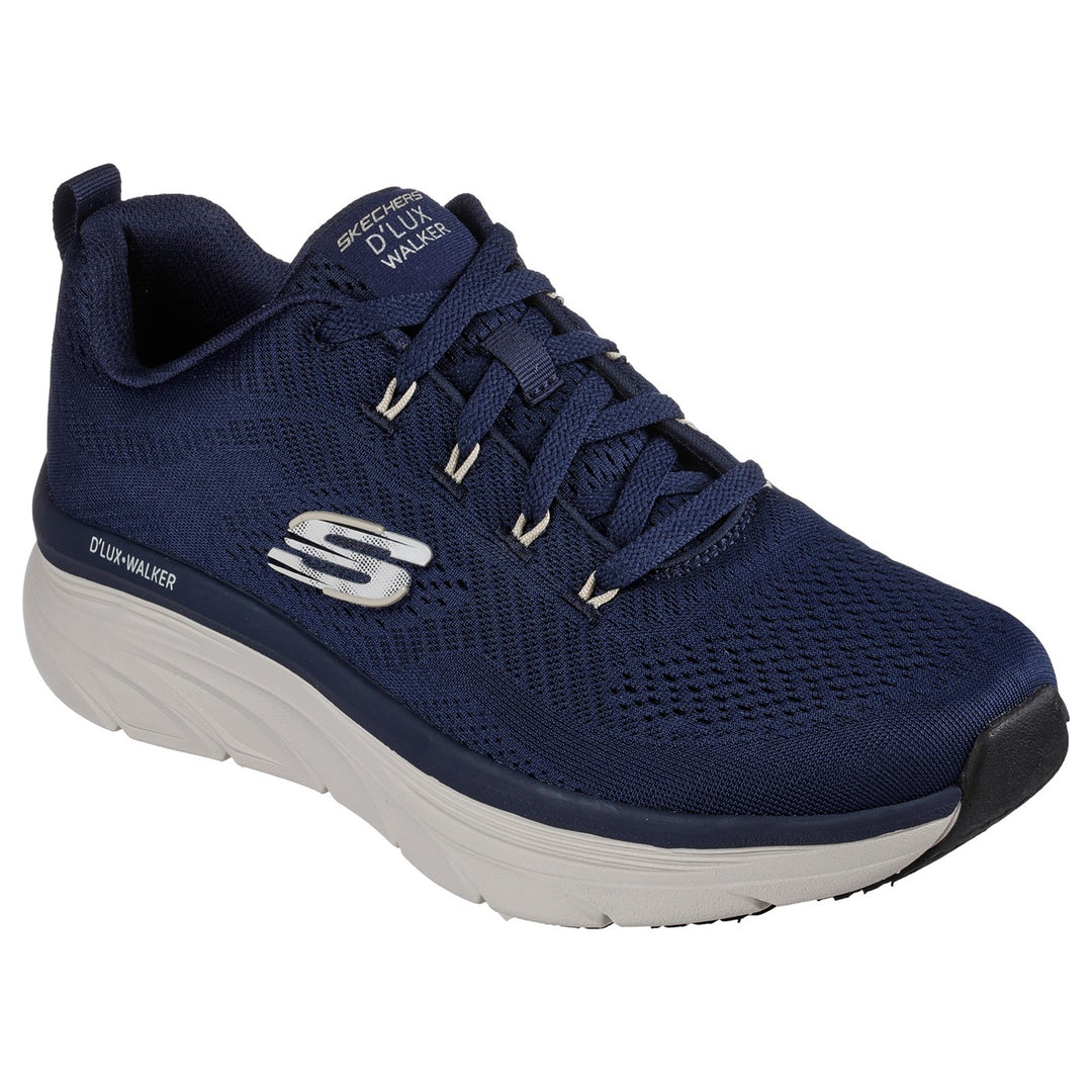 Men's Wide Fit Skechers 232364 Relaxed Fit D'Lux Walker Meerno Trainers