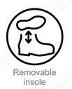 Removable insoles