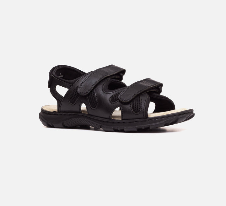 Tredd Well Ashley Black Extra Wide Sandals-6