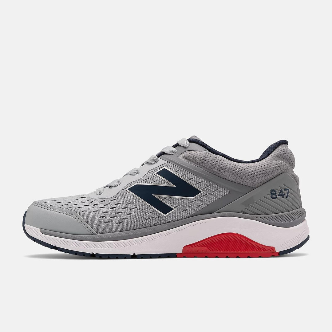 Womens Wide Fit New Balance MW847LG4 Walking Rollbar Stability Trainers - Exclusive