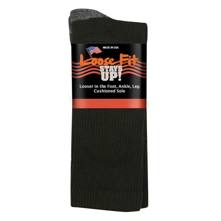 Mens Loose Fit 591 Merino Wool Crew Socks