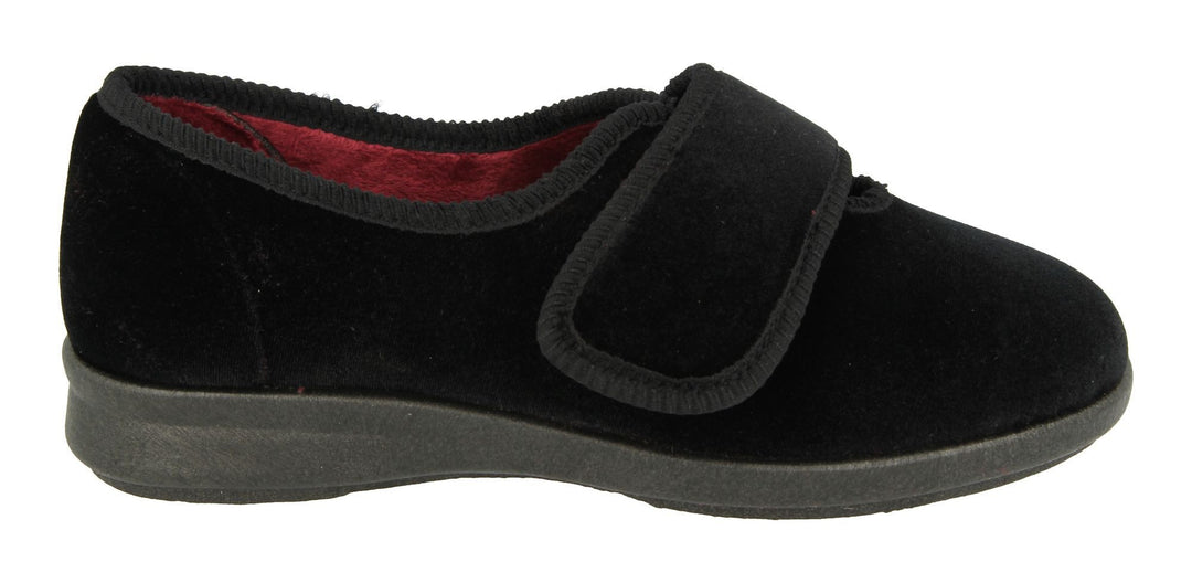 DB Nellie Extra Wide Slippers-1