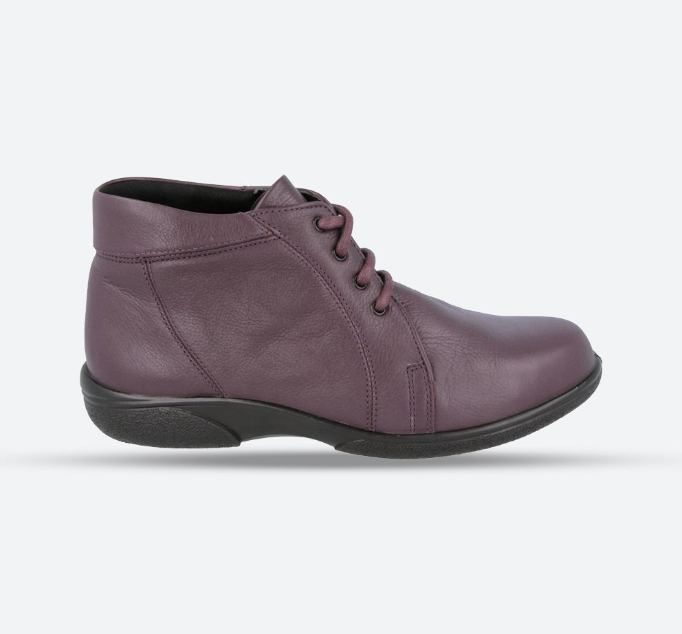 DB Donna Wide Boots Wineberry-main