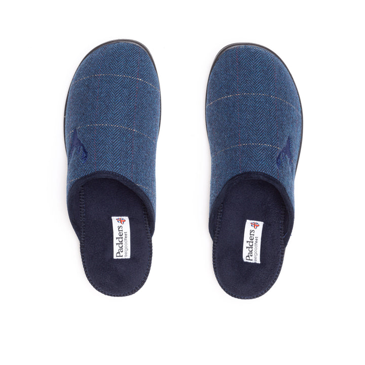 Padders Stag Extra Mule Slippers-3