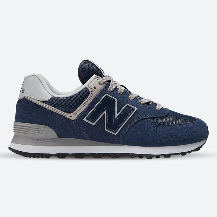 Women's Wide Fit New Balance  ML574EVN Running Trainers - Exclusive - Navy ENCAP