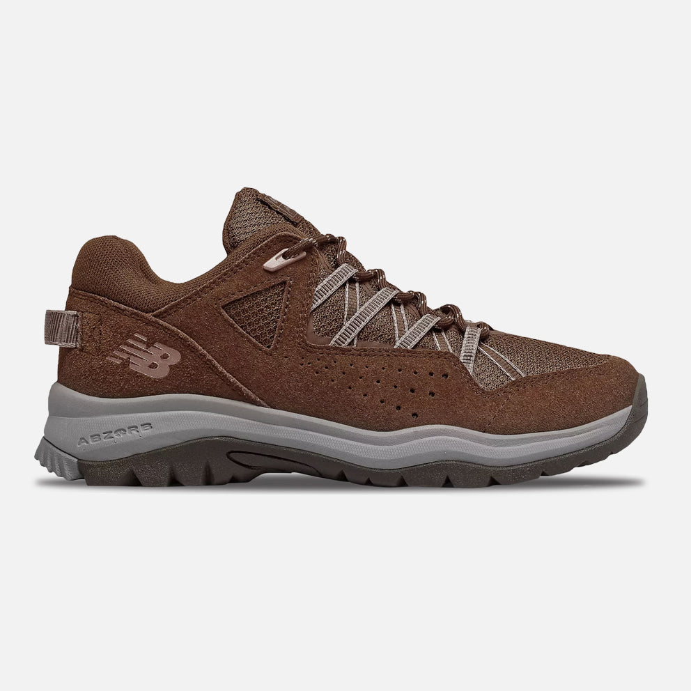 Mens Wide Fit New Balance MW669LC2 Brown Hiking Trainers