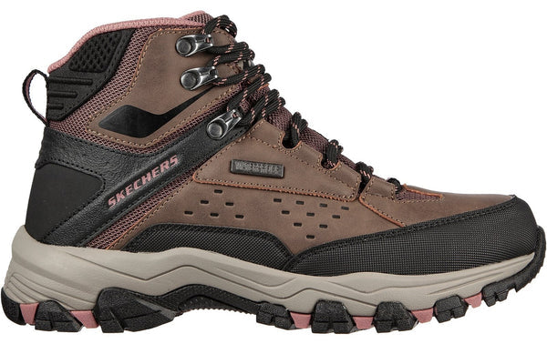 Women s Wide Fit Skechers 2E Relaxed Fit 158257 Selmen Hiking Waterproof Outdoor Boots