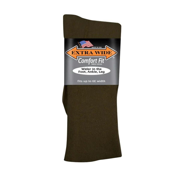 Extra Wide 3804 Dress Socks-1