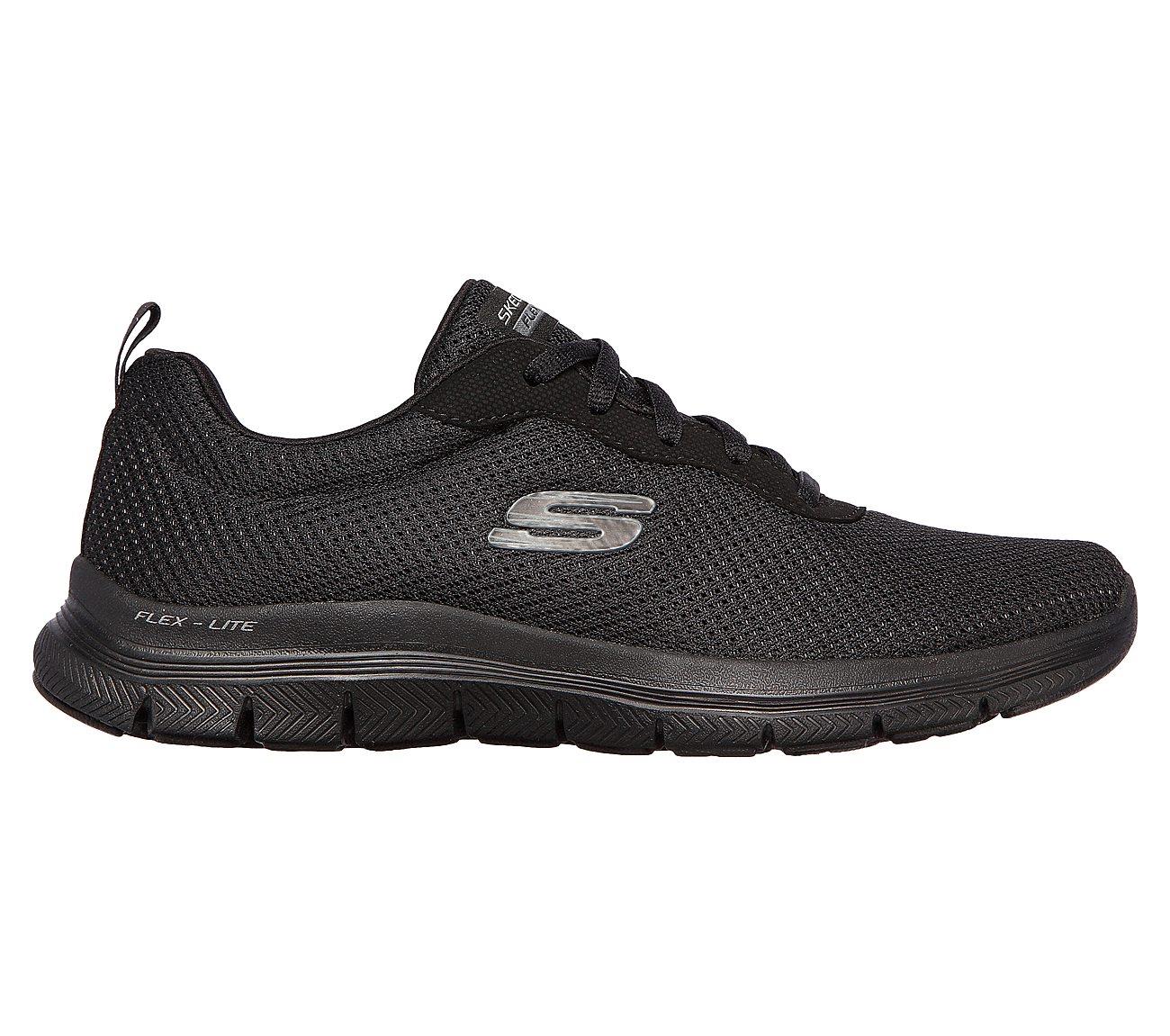 Womens Wide Fit Skechers Flex Appeal 4.0 149303 Walking Trainers