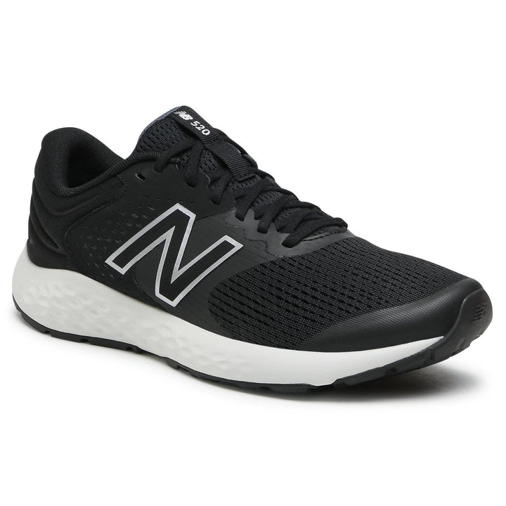 Womens Wide Fit New Balance M520LB7 Walking Trainers - Black/White