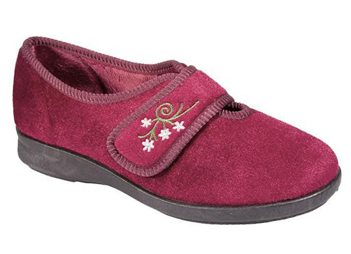 Womens Wide Fit DB Caroline Slippers | DB Shoes | Wide Fit Shoes